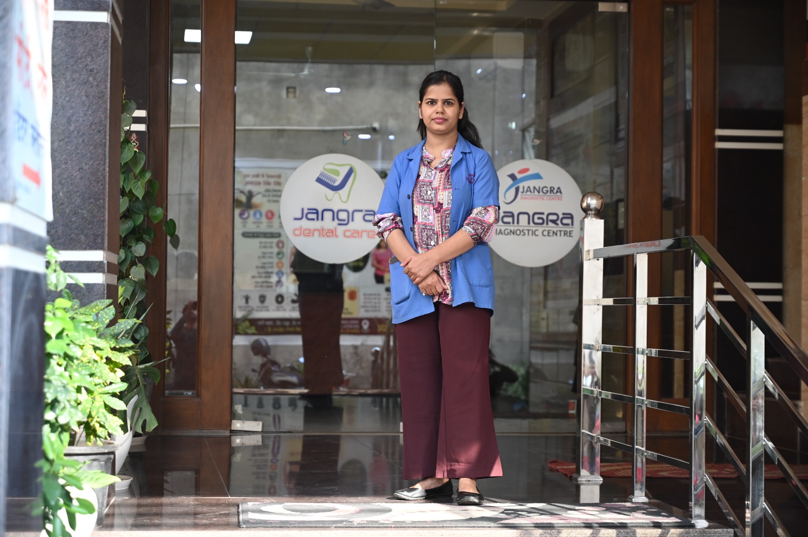 Healthcare support and nursing staff member at Jangra Diagnostic Centre